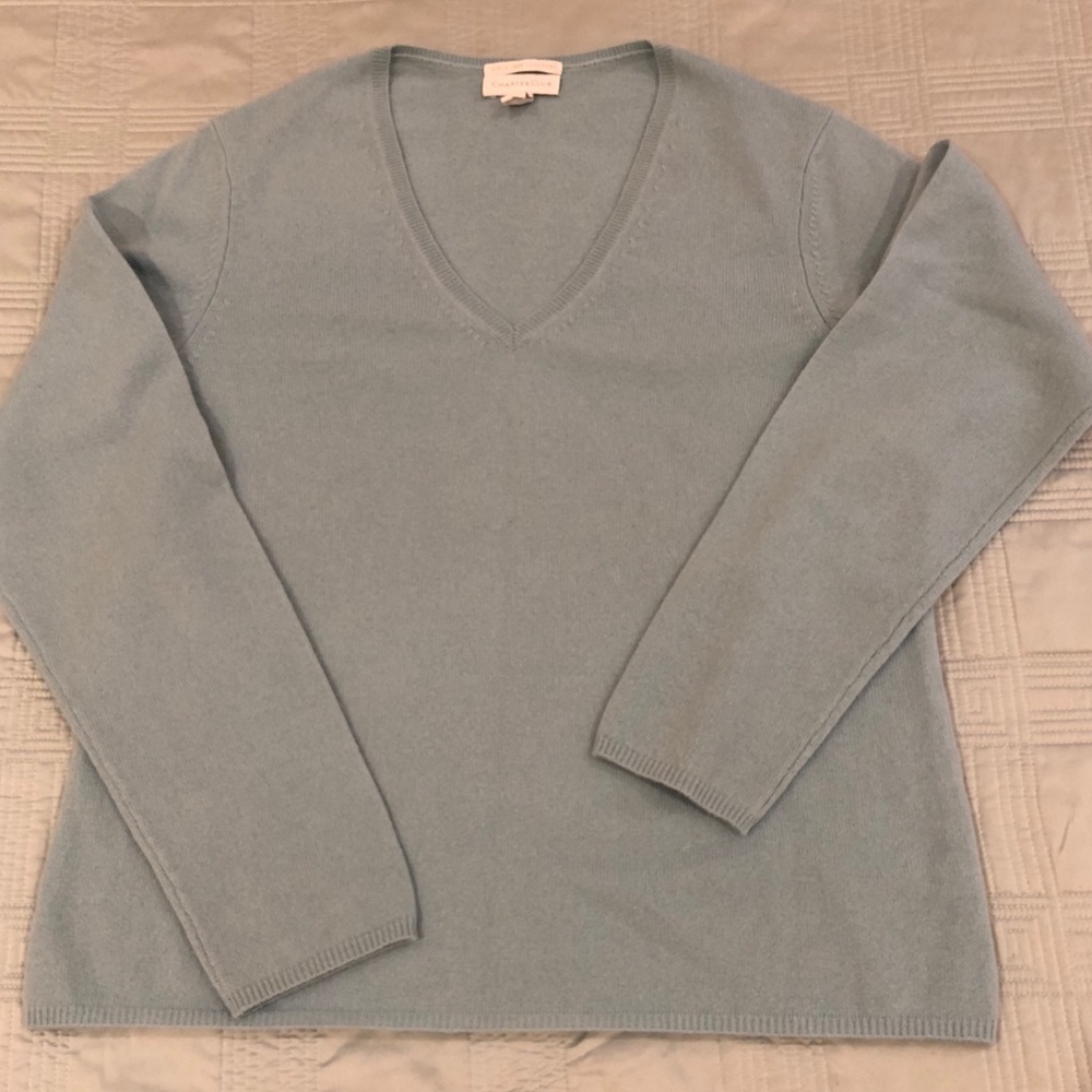 Women’s Charter Club 100% cashmere sweater